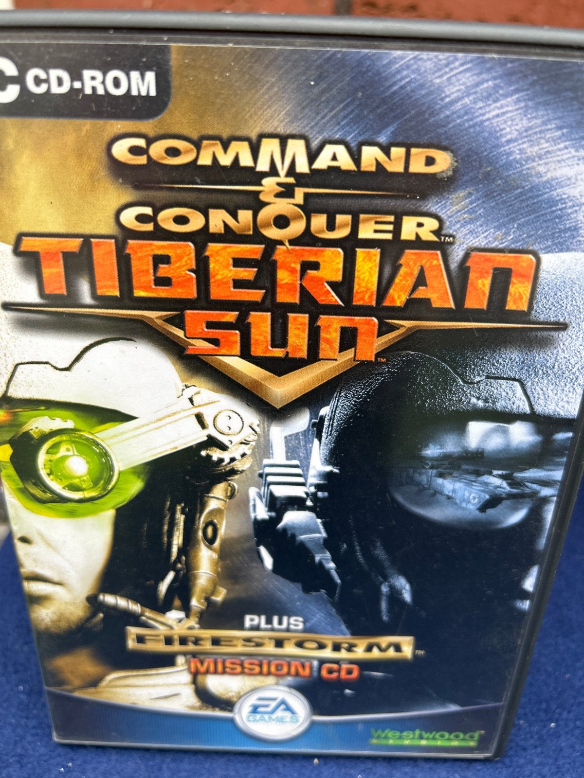 Command & Conquer: Tiberian Sun + Firestorm (PC CD-ROM), Spelcomputers en Games, Games | Pc, Ophalen, Online, Gebruikt, 1 speler