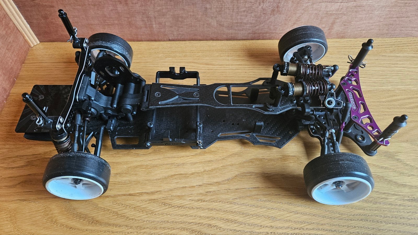 RC Drift Chassis - Kamikaze / Yokomo YD-2, Elektro, Gebruikt, Ophalen of Verzenden, Schaal 1:10