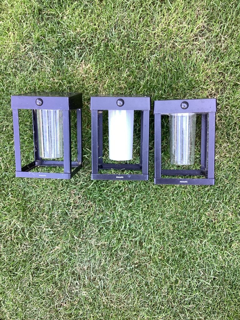 Buiten lampen Solar, Zonne-energie, Kunststof, Gebruikt, Led