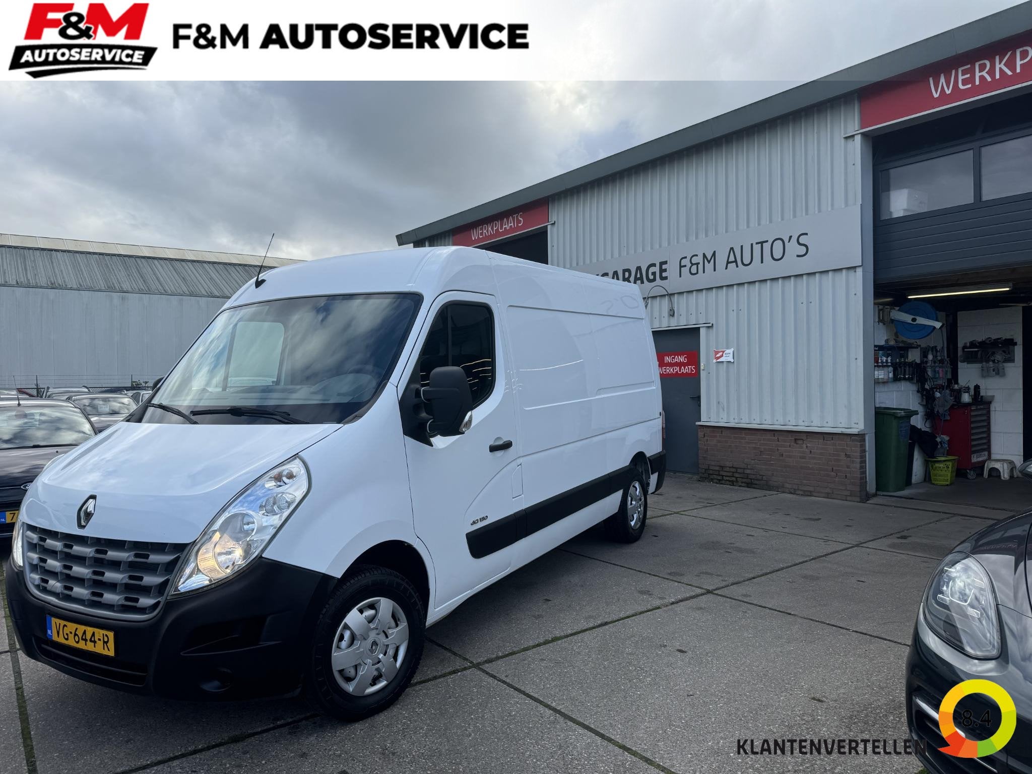 Renault Master T35 2.3 dCi L2H2 Eco Airco, cruise, camera, t, Stof, Gebruikt, 4 cilinders, Renault