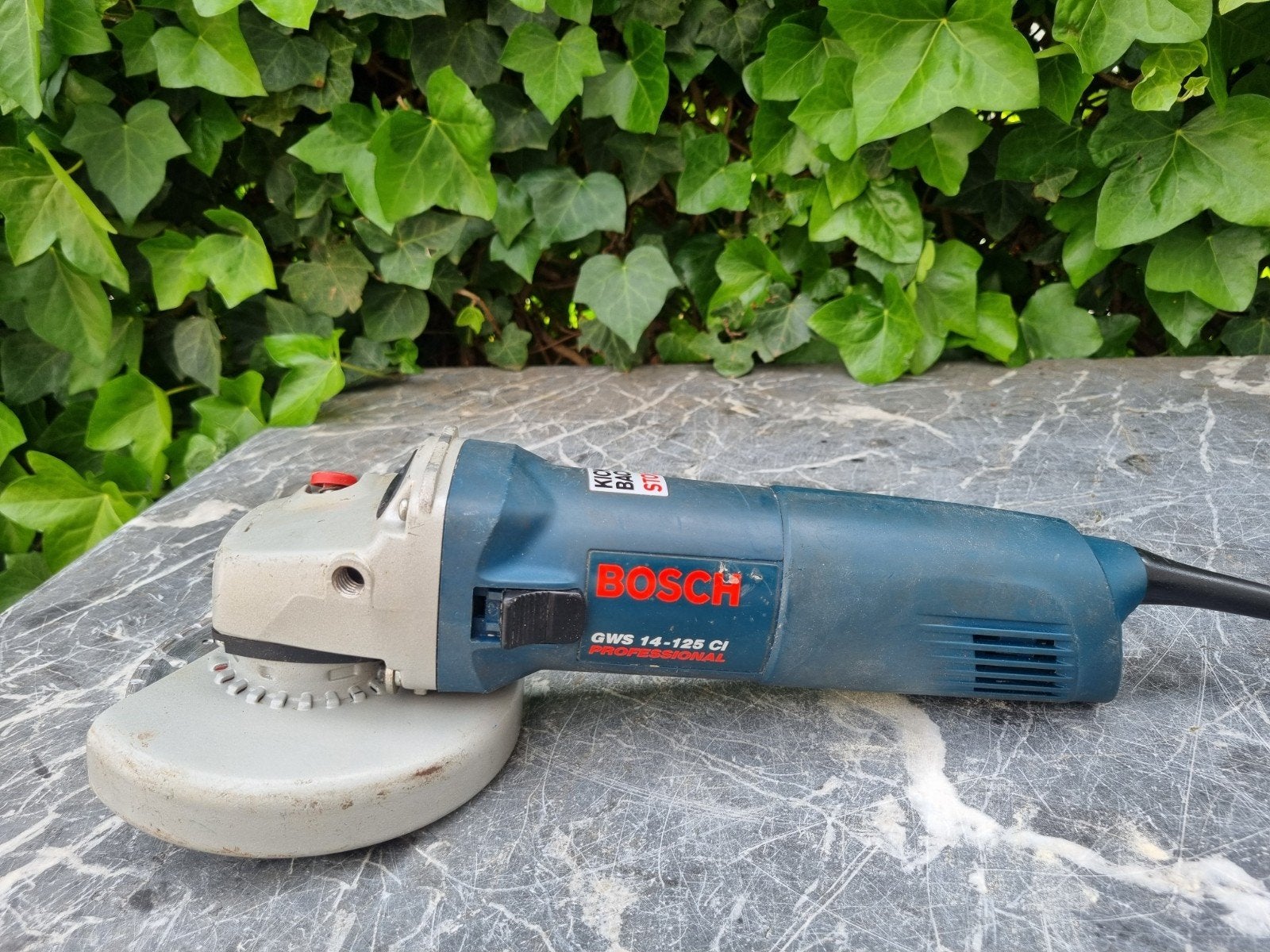 Bosch GWS 14-125 CI Professional slijptol, Ophalen of Verzenden, 1000 watt of meer, Haakse handslijpmachine