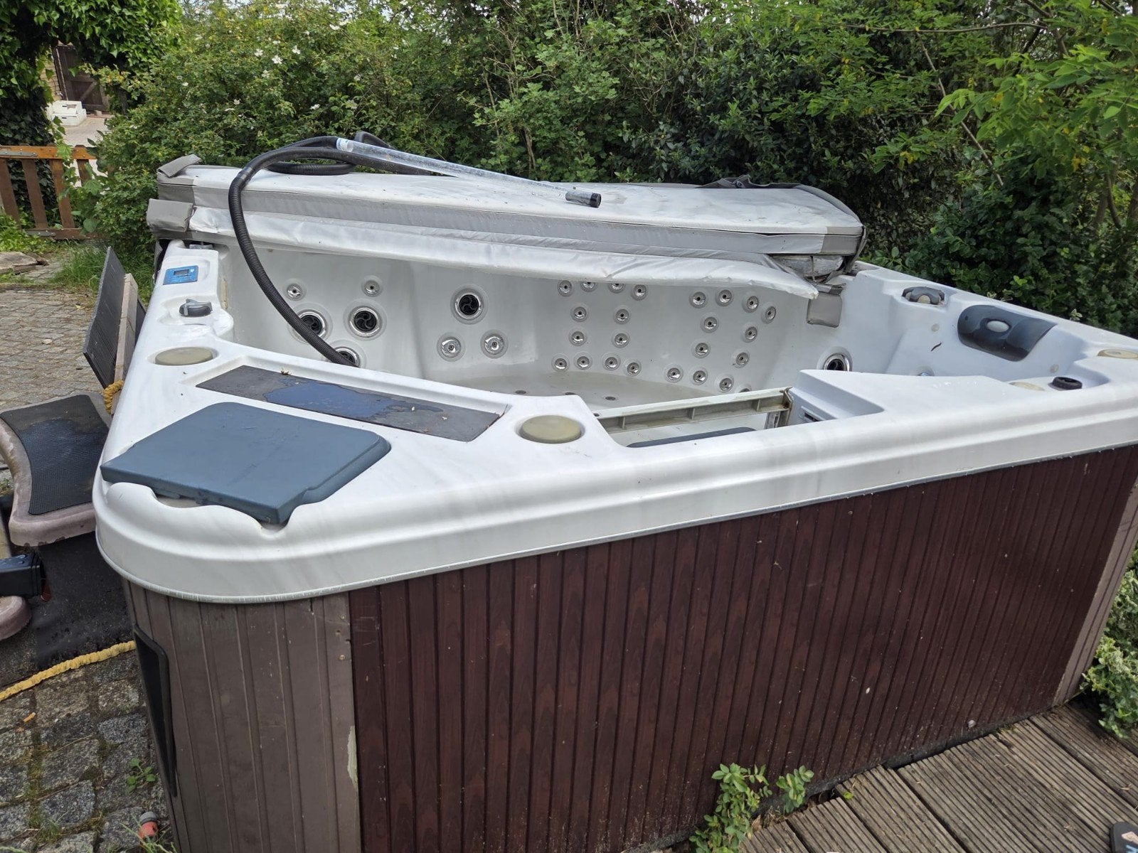 Jacuzzi met Balboa besturing en afdekzeil, Ophalen of Verzenden, Gebruikt, Afdekzeil