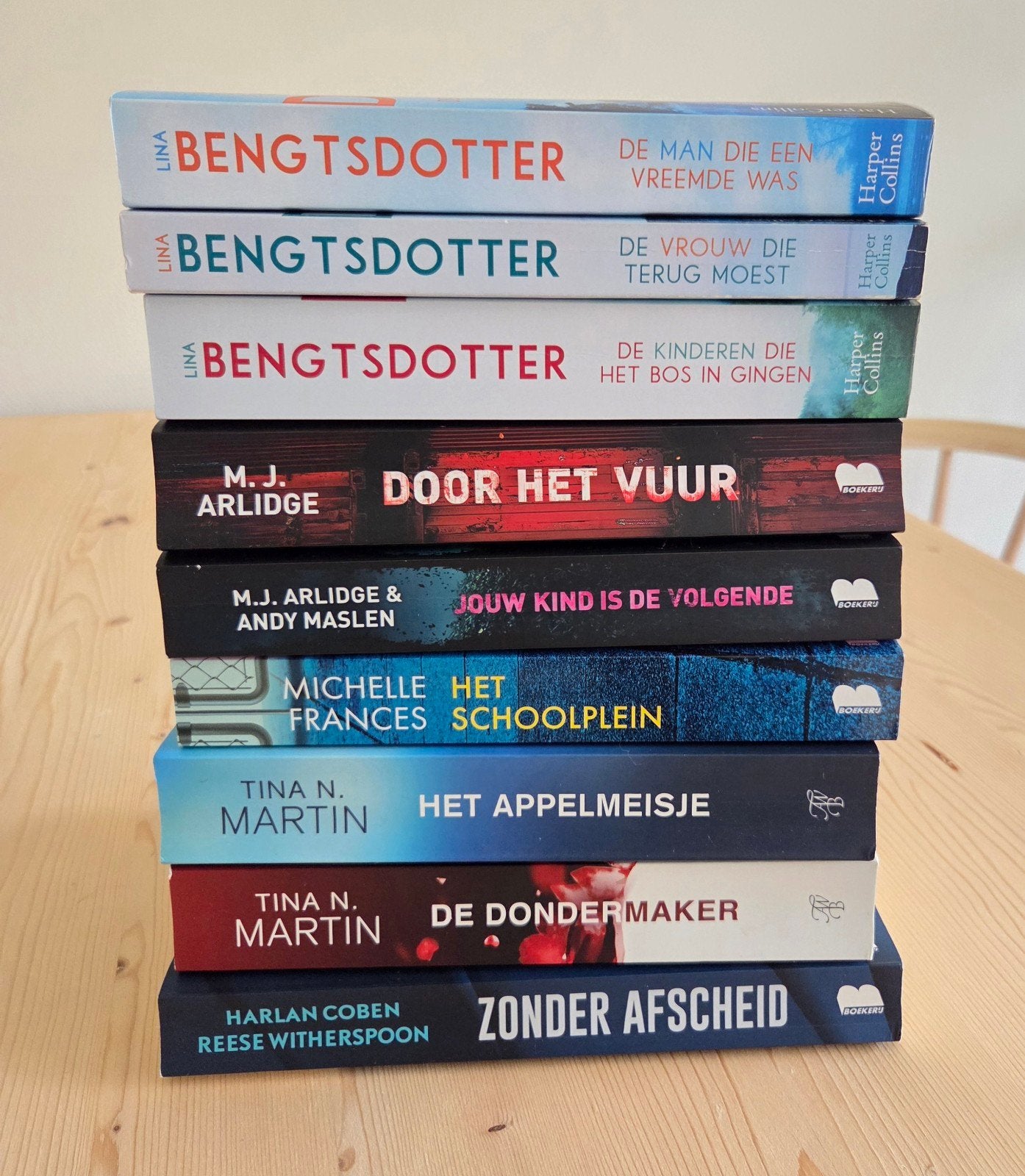 Verschillende thrillers in 1 koop, Boeken, Ophalen, Gelezen