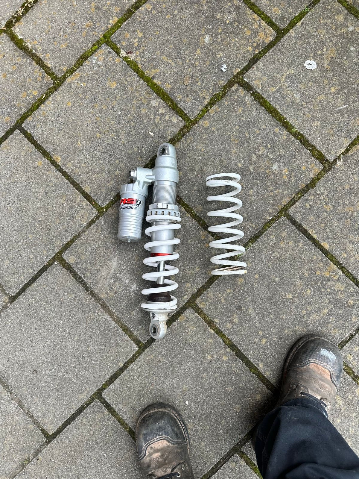 Ktm schokbreker Crossmotor 85cc bj 21, Ophalen of Verzenden, Gebruikt