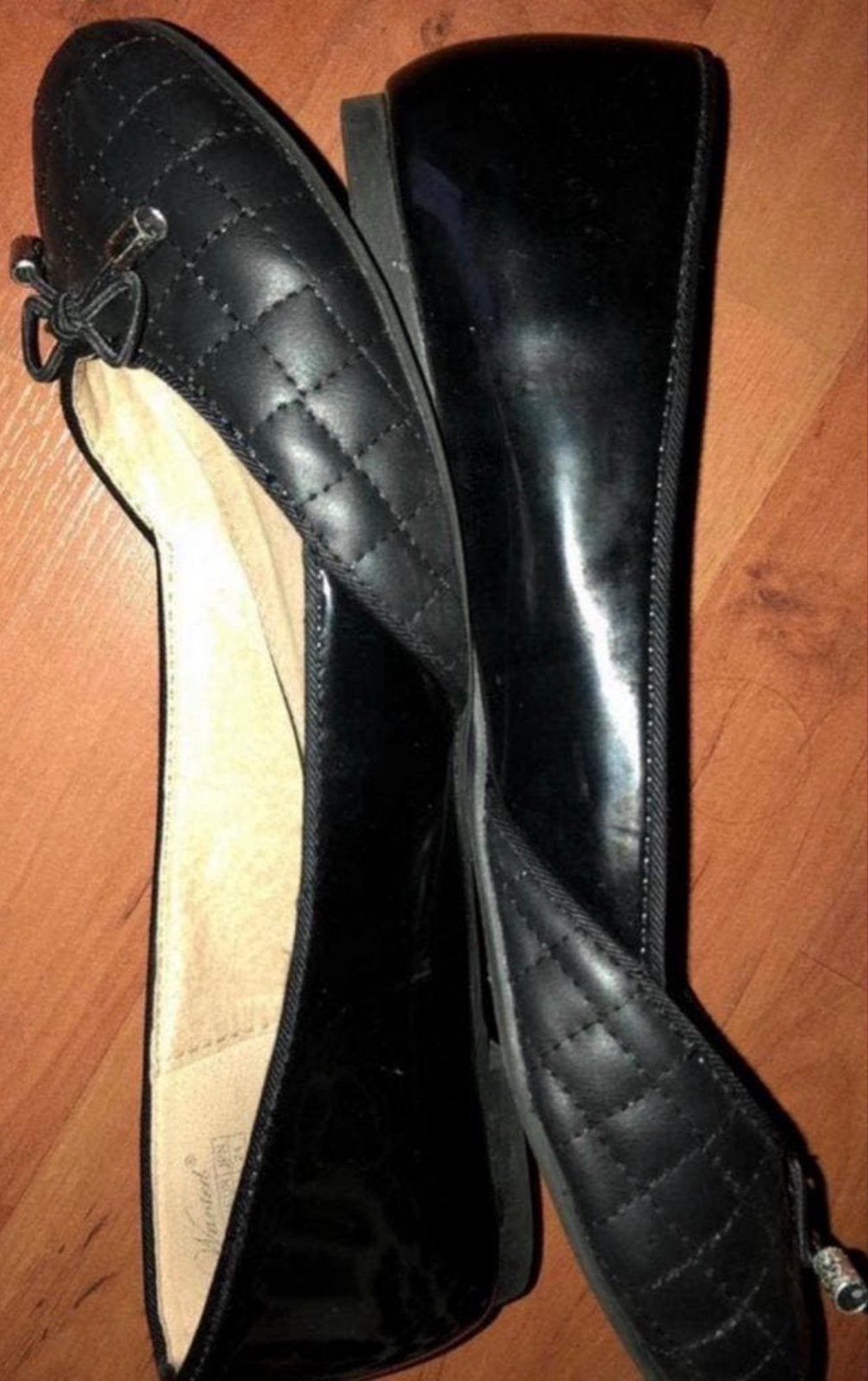 Zwarte ballerina's maat 37 - Zo goed als nieuw, Kleding | Dames, Schoenen, Ophalen of Verzenden, Zo goed als nieuw, Zwart, Ballerina's
