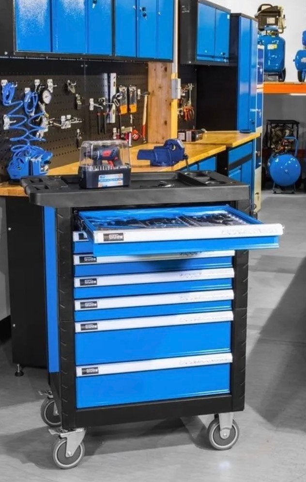 Güde GWP 07 Gereedschapswagen 250-Delig, Doe-het-zelf en Verbouw, Ophalen, Nieuw