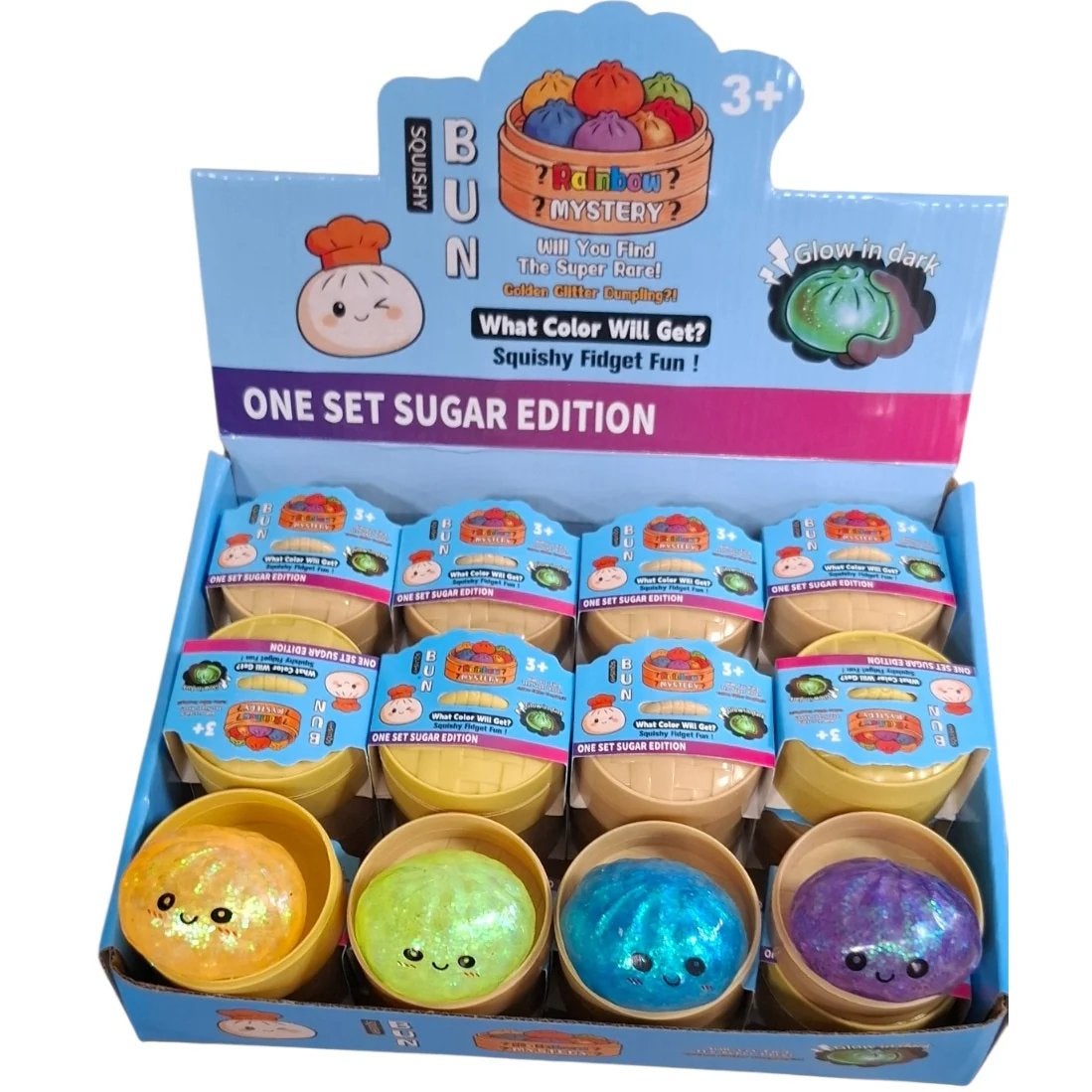 Glow in the dark dumplings, Ophalen, Nieuw