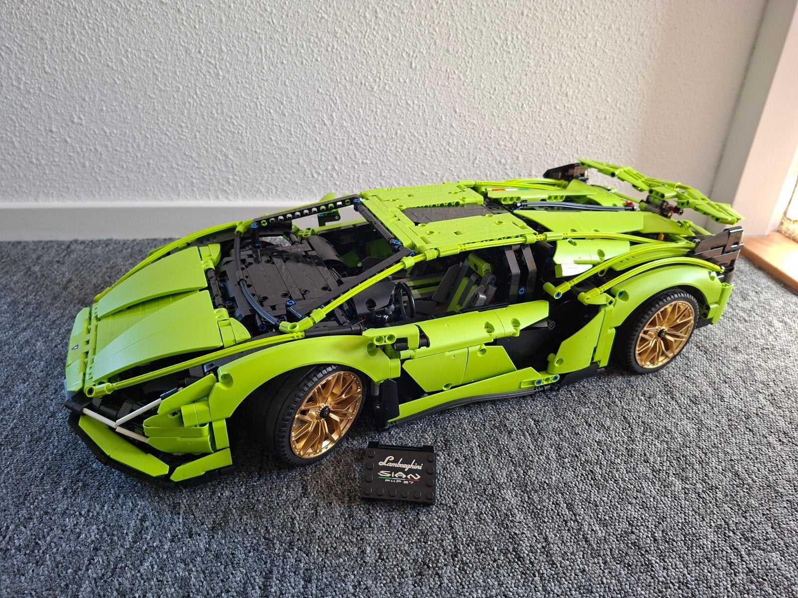 Technic Lamborghini Sián FKP 37 (42115), Ophalen, Zo goed als nieuw, Overige merken