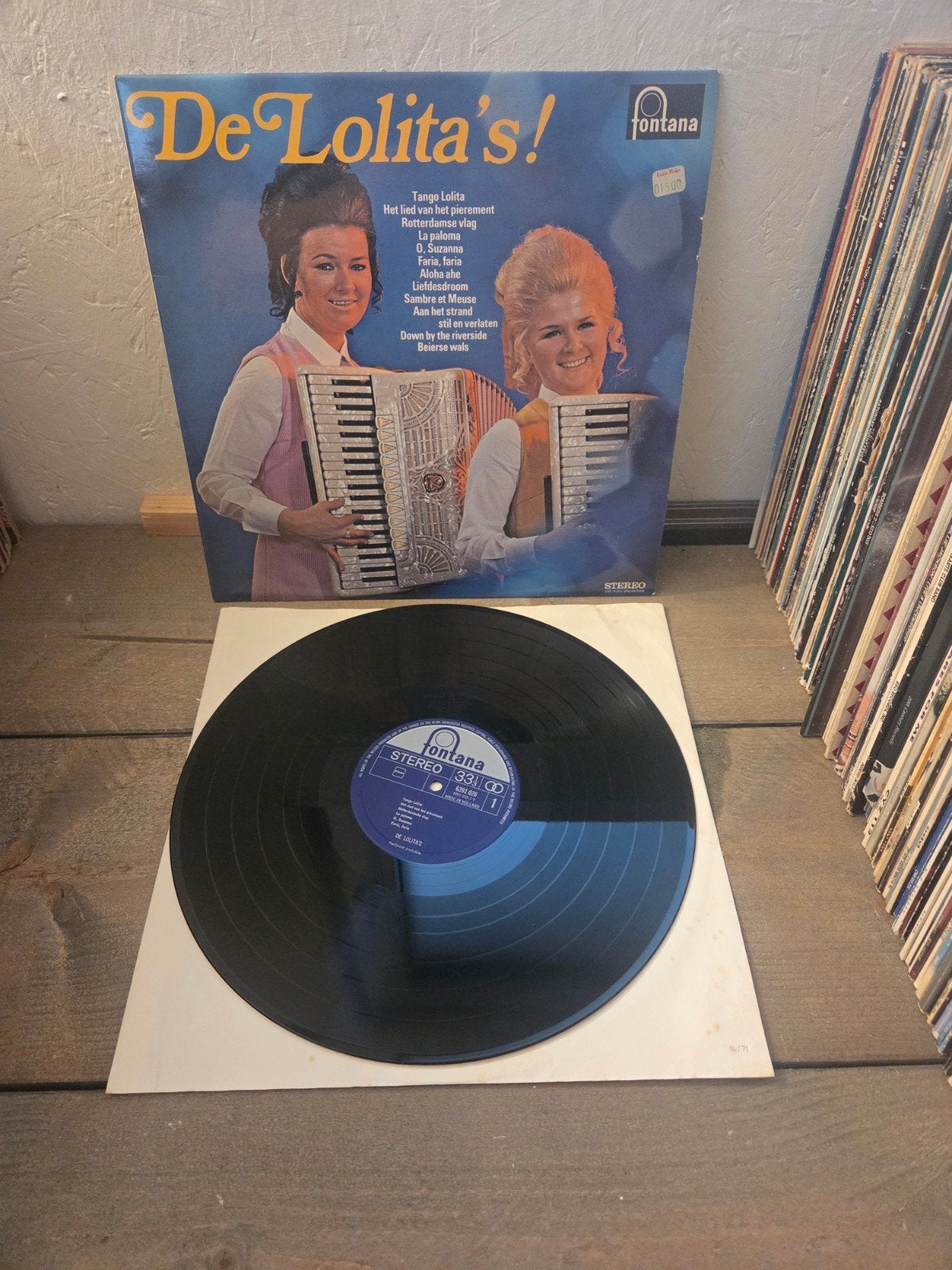 De Lolita's! - Vintage Pop LP (Fontana, Stereo), Cd's en Dvd's, LP, Gebruikt, Pop, Ophalen of Verzenden