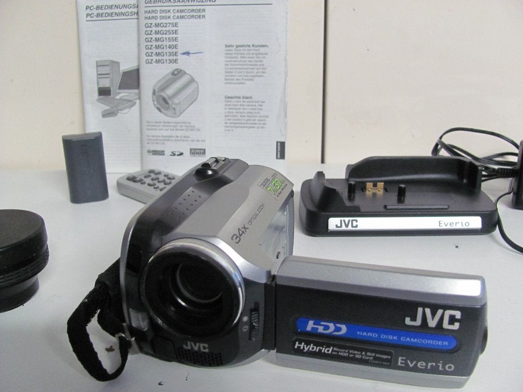 JVC HDD (30gb) met 34x optical zoom, Audio, Tv en Foto, Videocamera's Digitaal, Harde schijf, JVC, 20x of meer, Ophalen of Verzenden