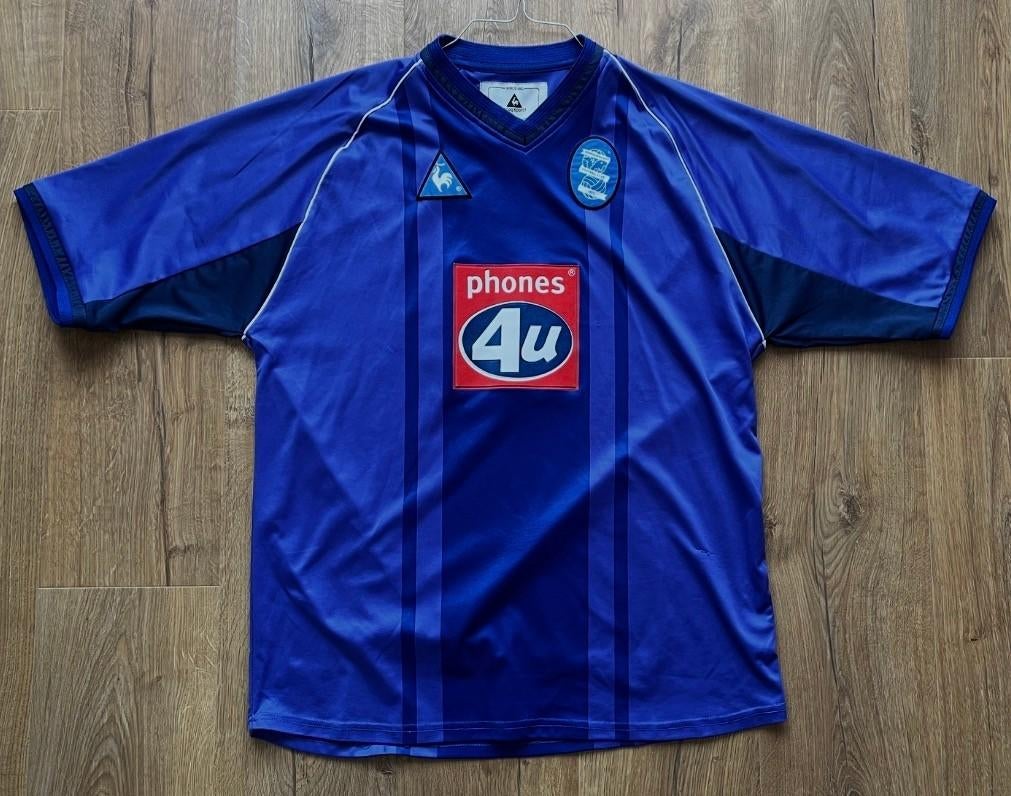 shirt Birmingham City FC thuis 2002-2003 Le Coq Sportif L/XL, Verzamelen, Ophalen of Verzenden, Zo goed als nieuw, Buitenlandse clubs