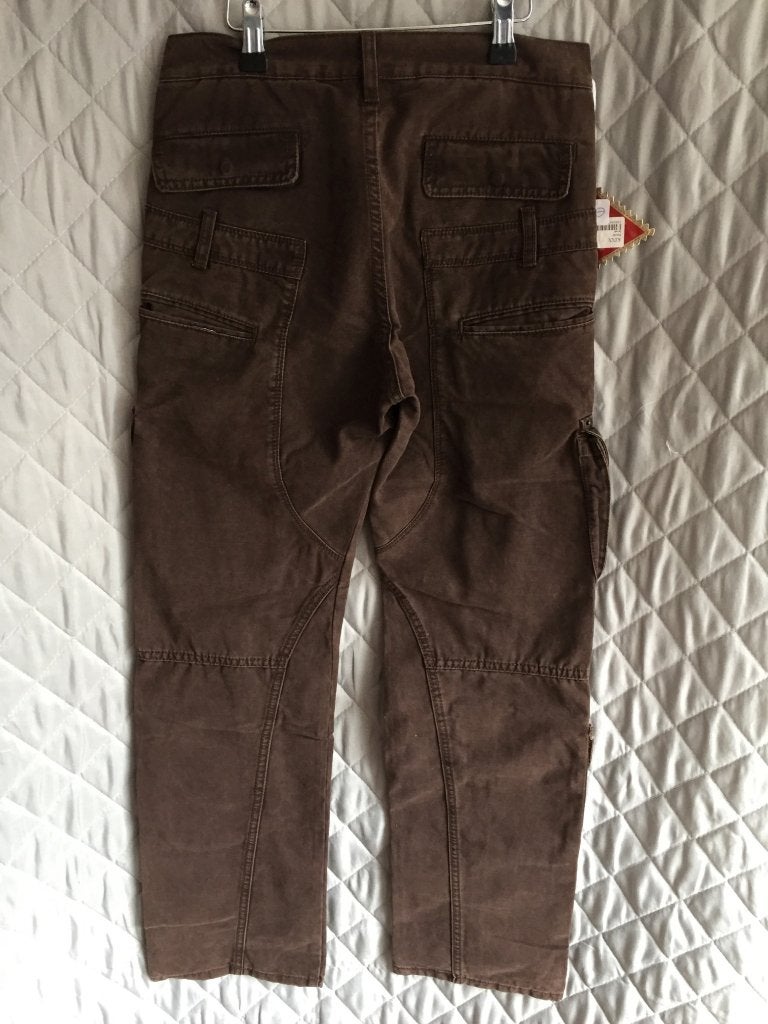 Replay bruine worker broek maat 36 kids 164 (3B1)(j), Tweedehands verkoop, Gebruikt, Ophalen of Verzenden, Geen@idee.nl