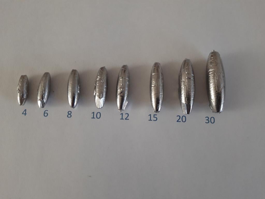 Te koop schuiflood 8/10/12/15/20/30 gram, Ophalen of Verzenden, Nieuw, Overige typen