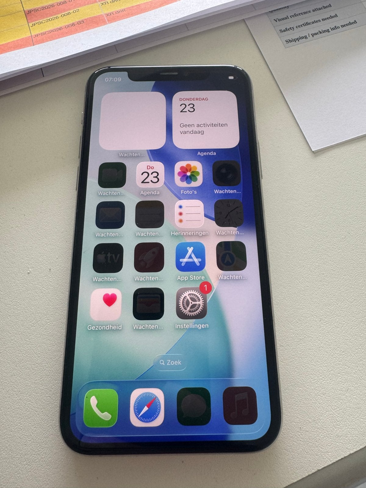 iPhone 11 Pro 64 GB - Zo goed als nieuw, Ophalen of Verzenden, Zo goed als nieuw, Zonder simlock, Grijs