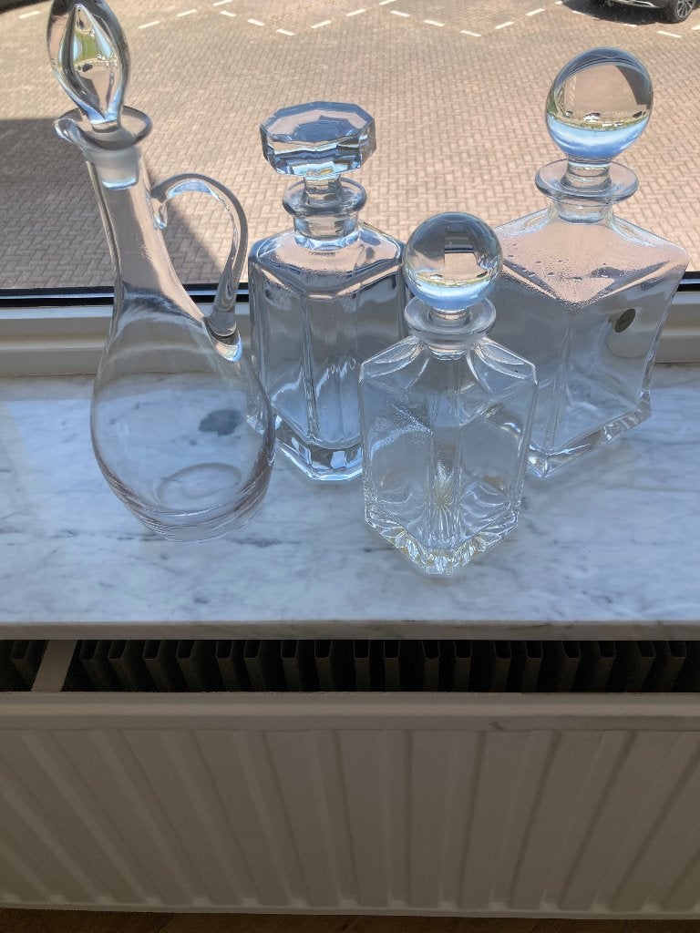 4 karaffen, Antiek en Kunst, Verzenden