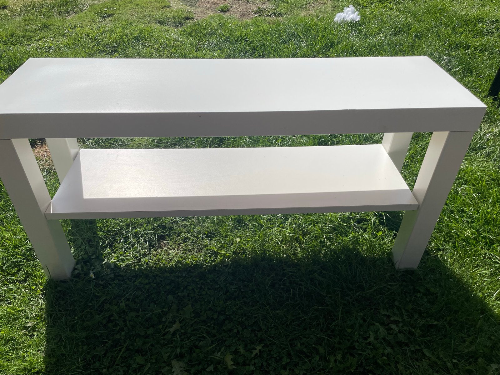 IKEA LACK TV-meubel wit - Zo goed als nieuw, Ophalen, 50 tot 100 cm, Zo goed als nieuw, Minder dan 100 cm