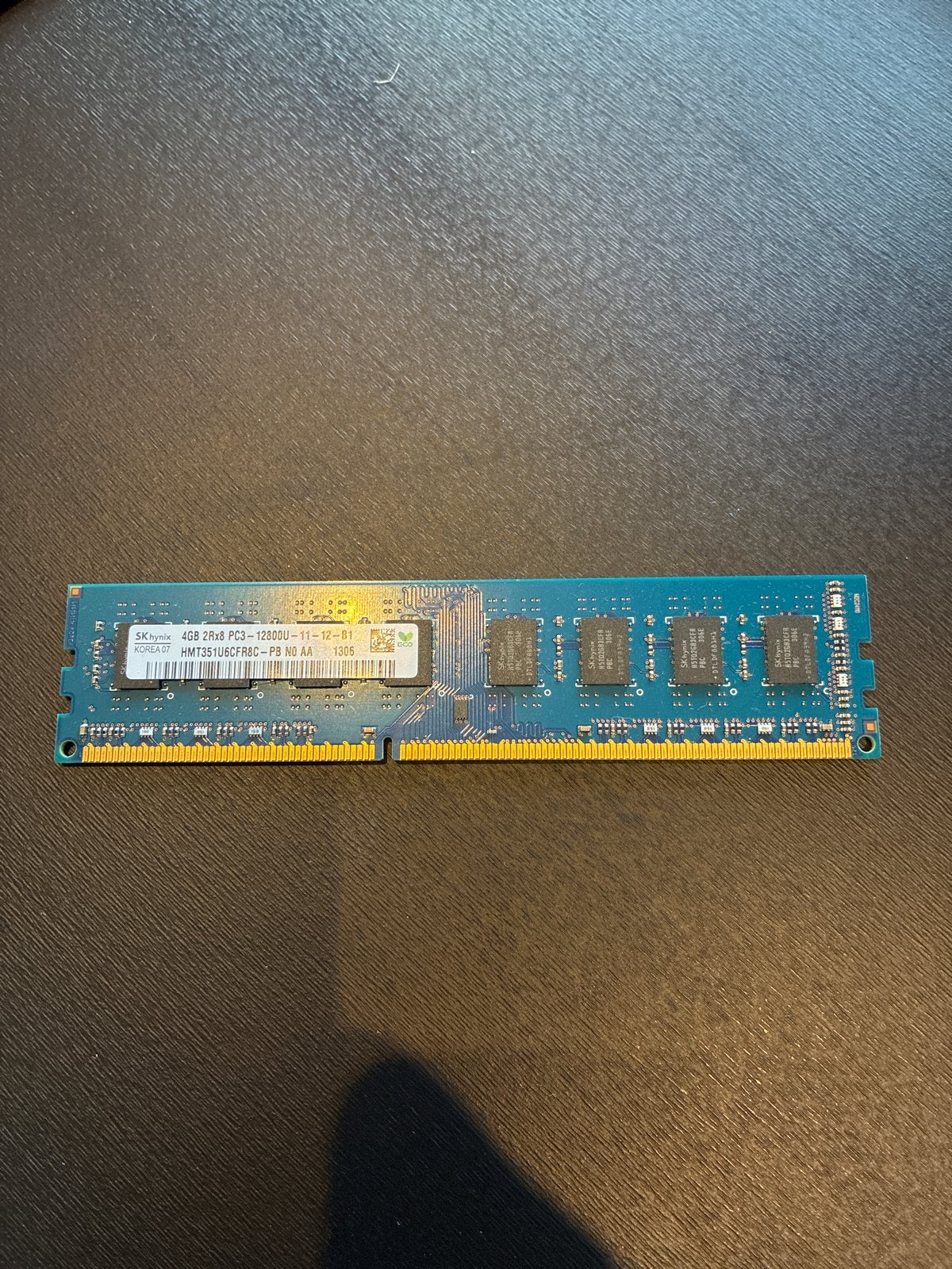 SK Hynix 4GB DDR3 RAM Geheugenmodule PC3-12800U, Gebruikt, DDR3, Ophalen of Verzenden, Desktop