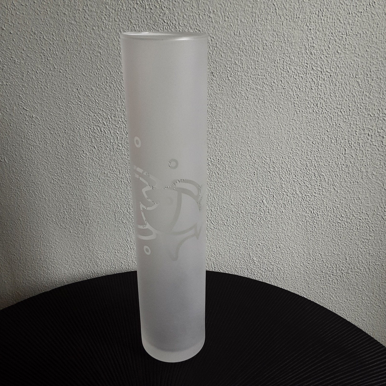 Designvaas Shunyam geëtst glas - Exclusief relatiegeschenk, Ophalen