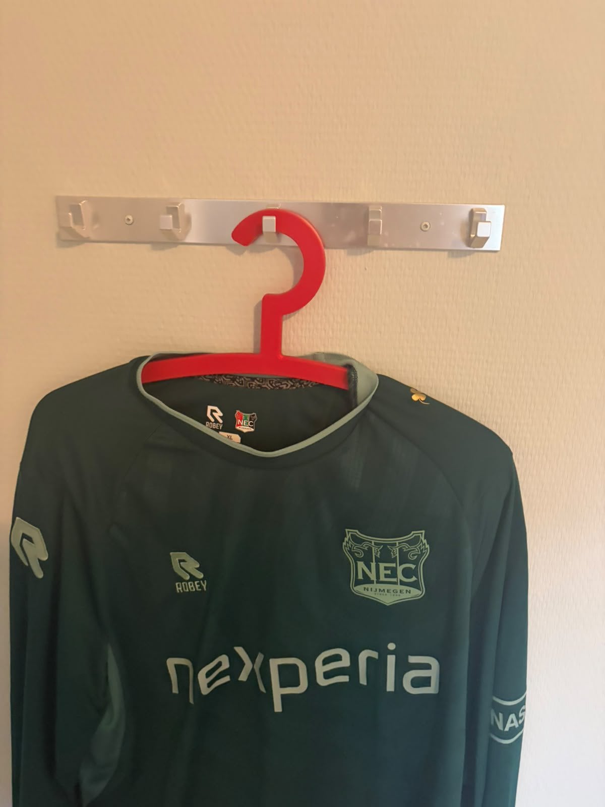 Derde shirt N.E.C. Nijmegen, Ophalen of Verzenden, Zo goed als nieuw, Maat 56/58 (XL), Groen
