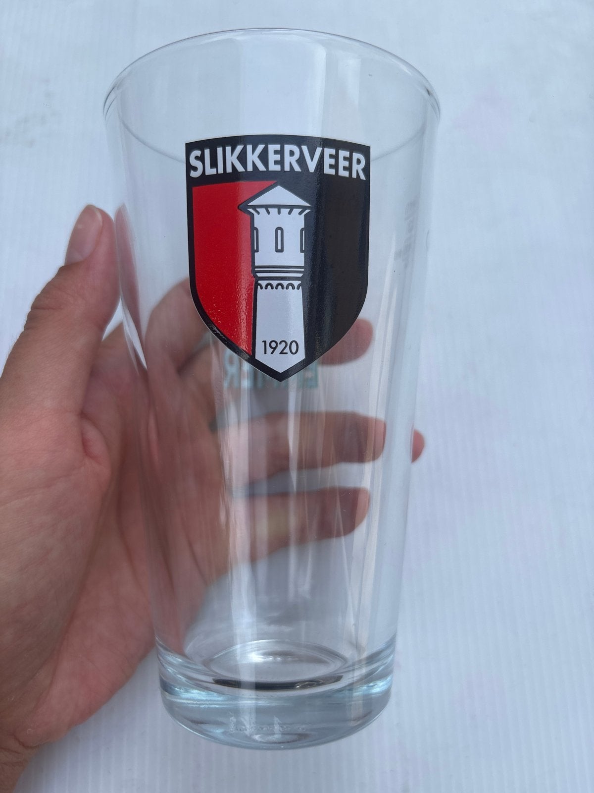 Bierglas Slikkerveer Kaapse Emmer 0,3L, Ophalen of Verzenden, Bierglas