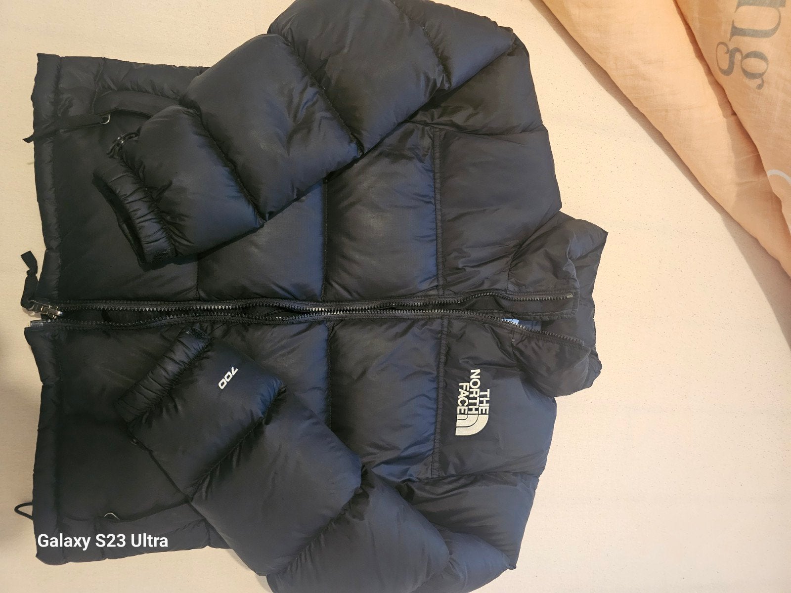 The North Face Nuptse 700 donsjas zwart dames maat S, Kleding | Dames, Zwart, Ophalen of Verzenden, Zo goed als nieuw, The North Face