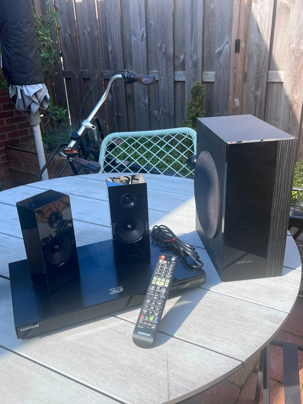 Samsung Home Entertainment Systeem Blu-ray 2.1, Audio, Tv en Foto, Home Cinema-sets, Overige merken, Gebruikt, 2.1-systeem, Blu-ray-speler