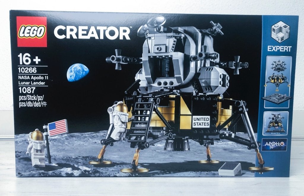 Lego 10266 Lunar Lander, Compleet, Lego, Nieuw, Ophalen of Verzenden