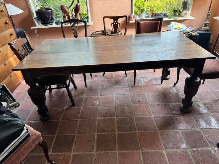 Oude antieke tafel, Ophalen of Verzenden