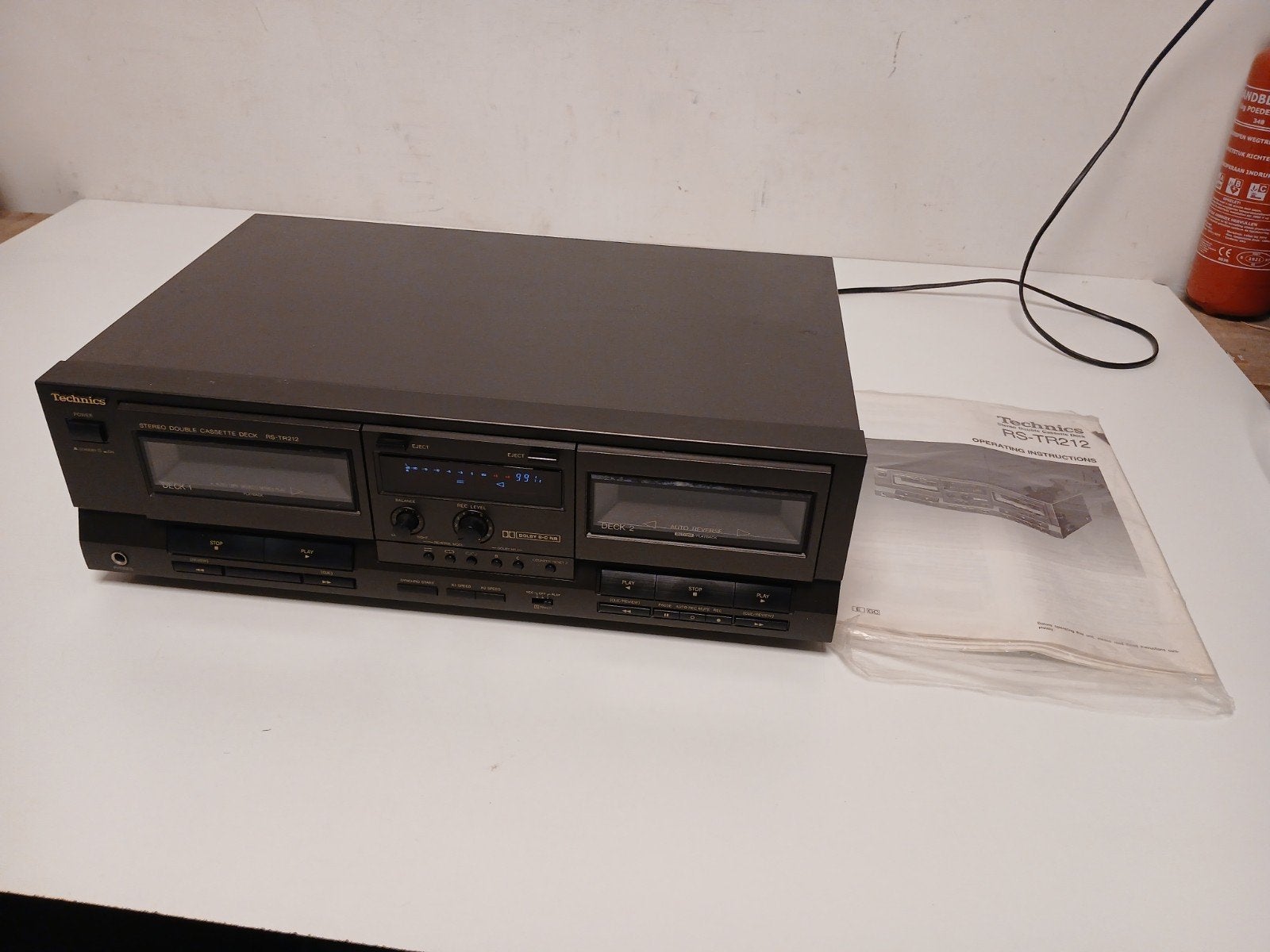 Technics RS-TR212 double cassettedeck, Ophalen of Verzenden