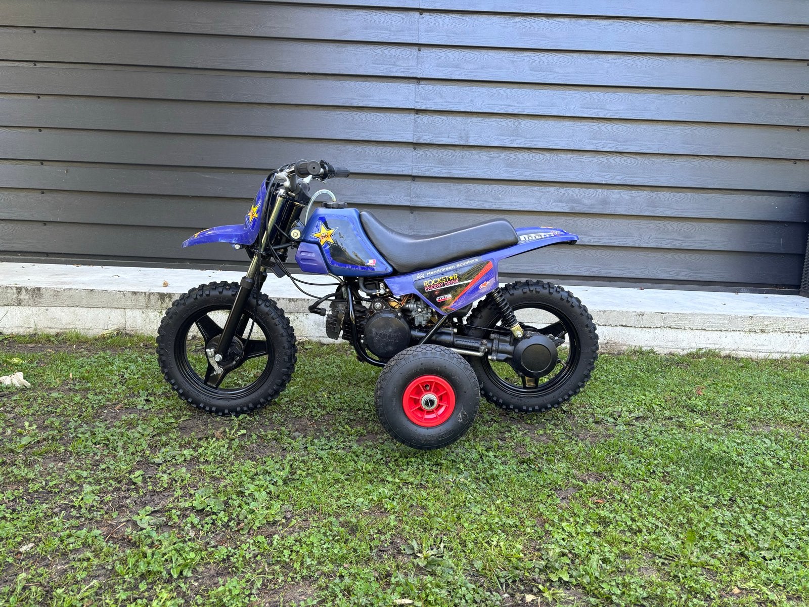 Yamaha PW 50 crossmotor met zijwieltjes, Ophalen of Verzenden, Gebruikt, Overige typen