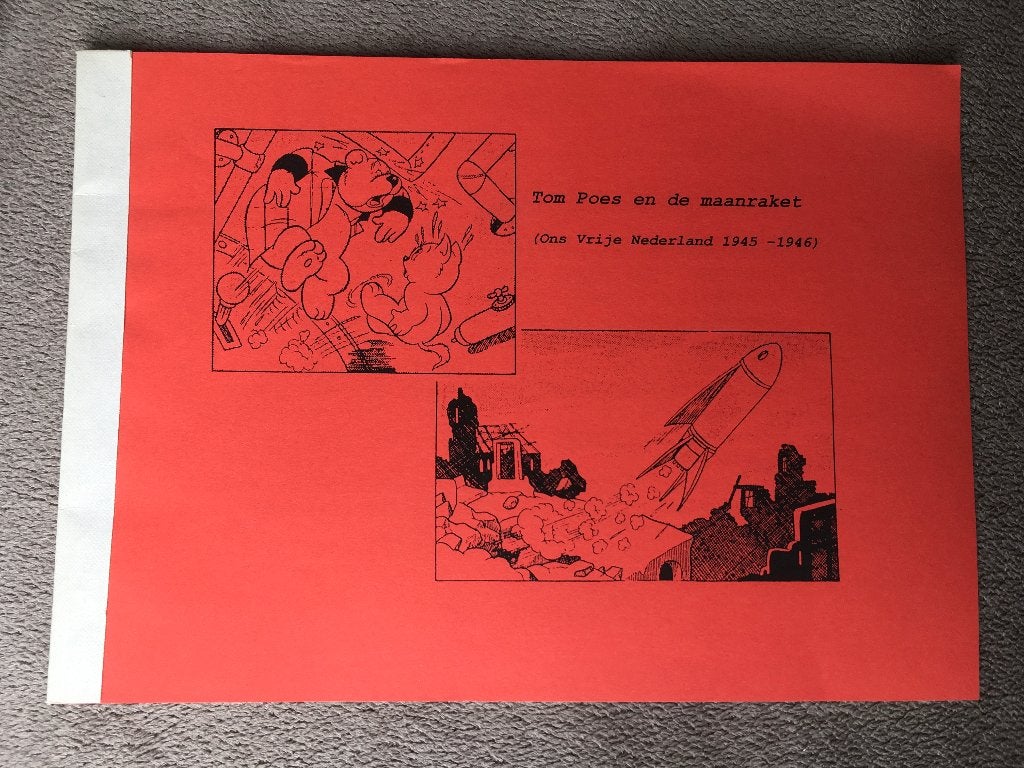 Tom Poes en de maanraket, Boeken, Stripboeken, Marten Toonder, Eén stripboek, Ophalen of Verzenden, Zo goed als nieuw