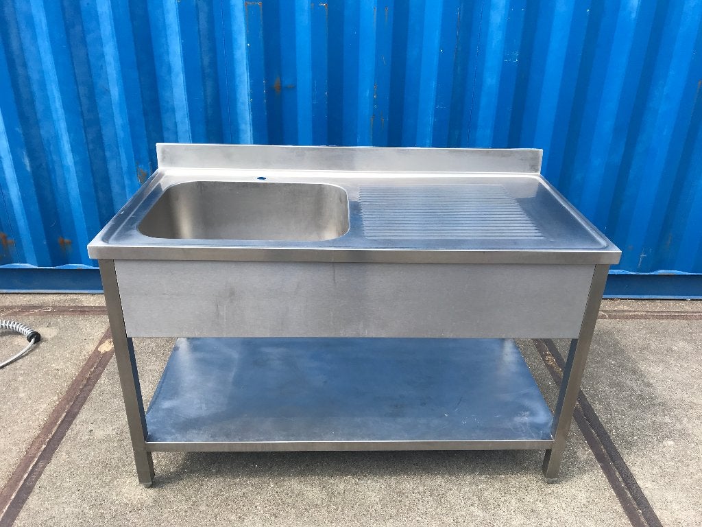 RVS  spoelbak unit + optie douchekraan los element, Huis en Inrichting, Ophalen, 25 tot 50 cm, 50 tot 100 cm, Minder dan 100 cm