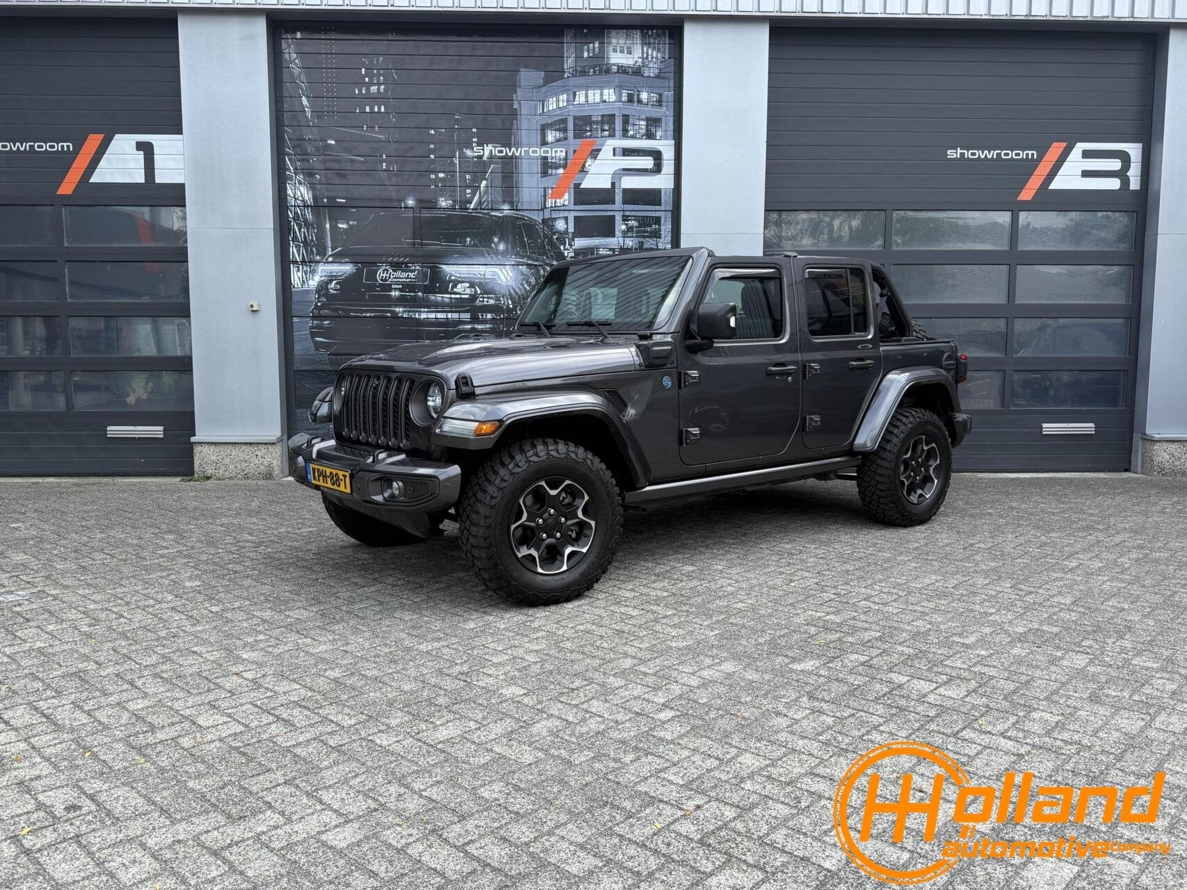 Jeep Wrangler Unlimited 4xe 380 Rubicon, Auto's, Automaat, 4 cilinders, 23 km/l, Leder