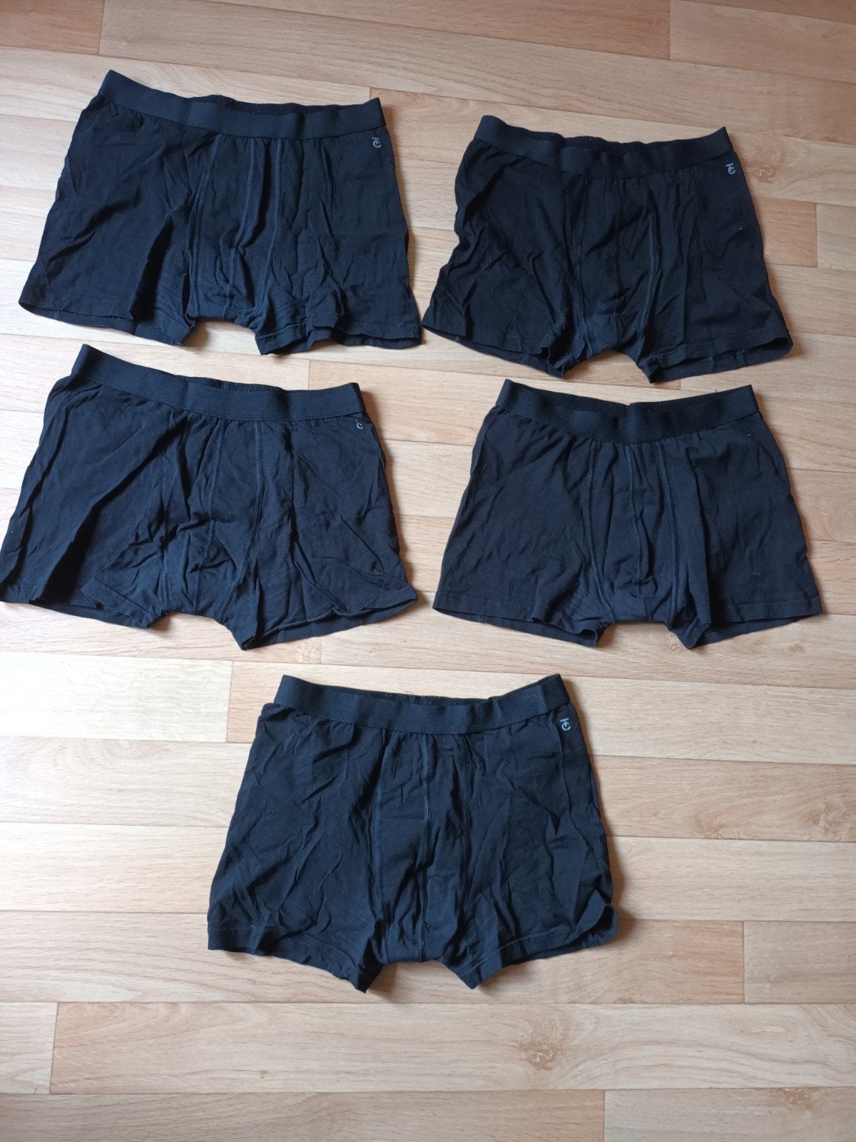 5 Ten Cate zwarte boxershorts boxers maat M zwart heren, Verzenden, Zwart, Ten Cate, Boxer