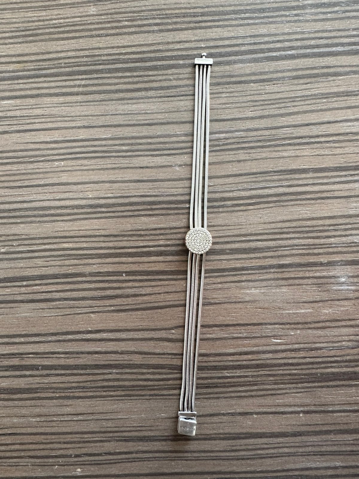 Pandora armbandje 18 cm (kind), Ophalen of Verzenden, Zo goed als nieuw, Goud, Zilver