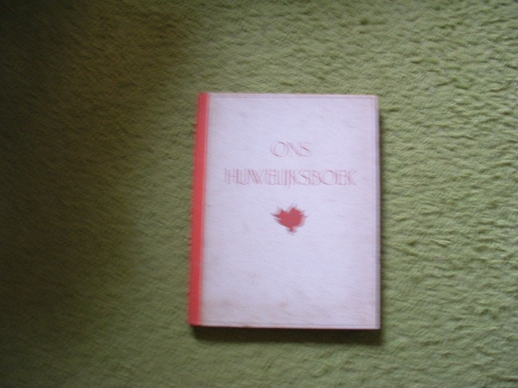 ouderwets huwelijksboek, Ophalen of Verzenden
