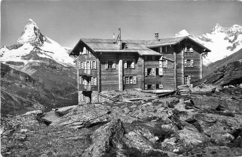 381-292-027 Touristenhaus Fluhalp ob Zermatt, Verzenden, Voor 1920, Overig Europa