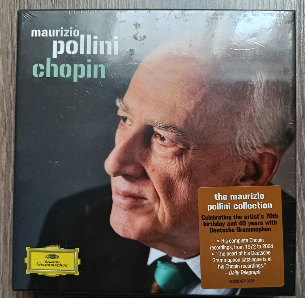 Maurizio Pollini Chopin Collection 9 CD Boxset Nieuw, Kamermuziek, Boxset, Ophalen of Verzenden, Romantiek