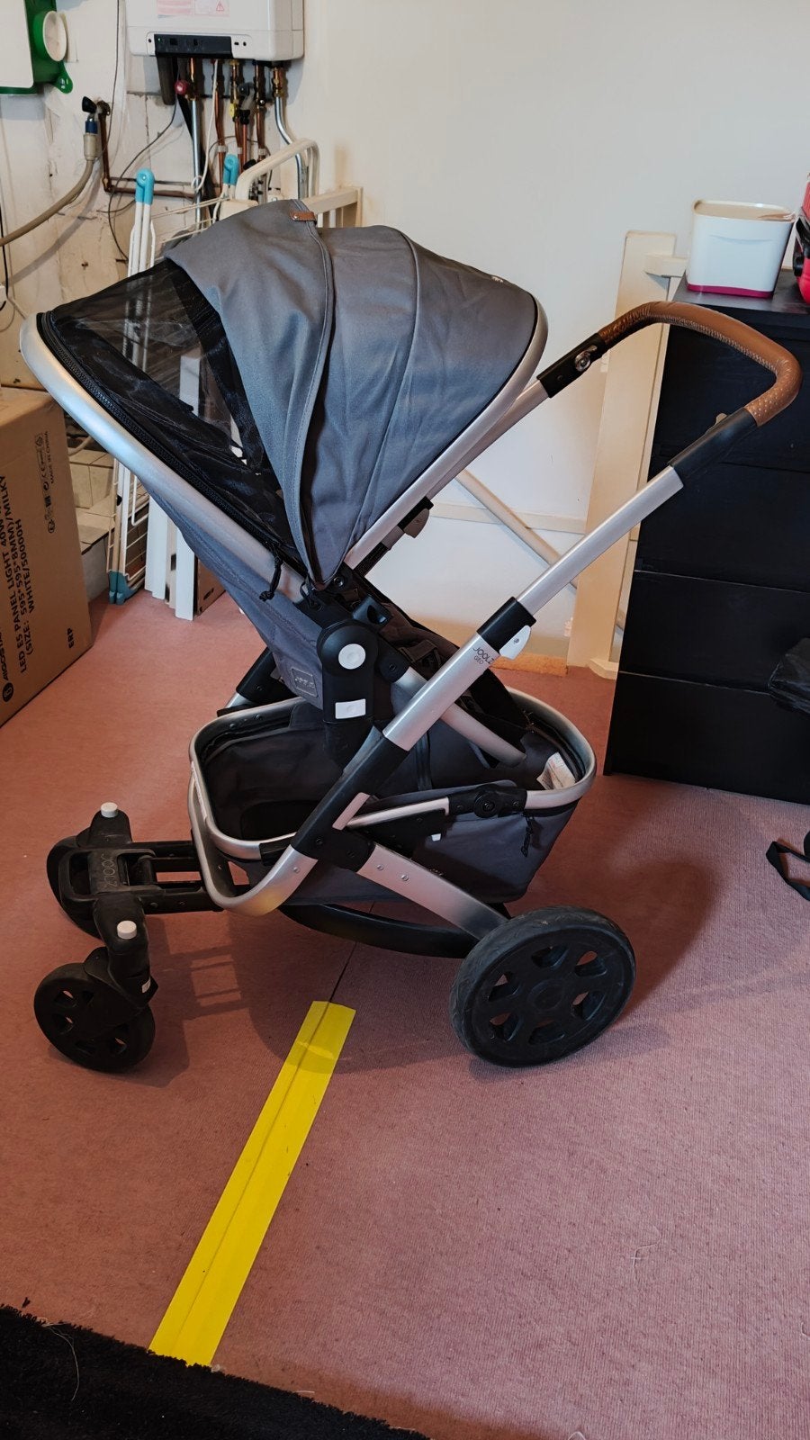 Complete Joolz Geo2 kinderwagen (incl. maxicosi adapters), Kinderen en Baby's, Kinderwagens en Combinaties, Ophalen, Zo goed als nieuw