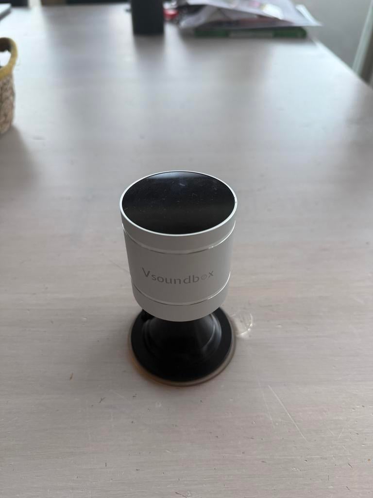 VSoundbox Conduction Speaker met Zuignap - Zwart, Overige merken, Gebruikt, Overige typen, Ophalen of Verzenden