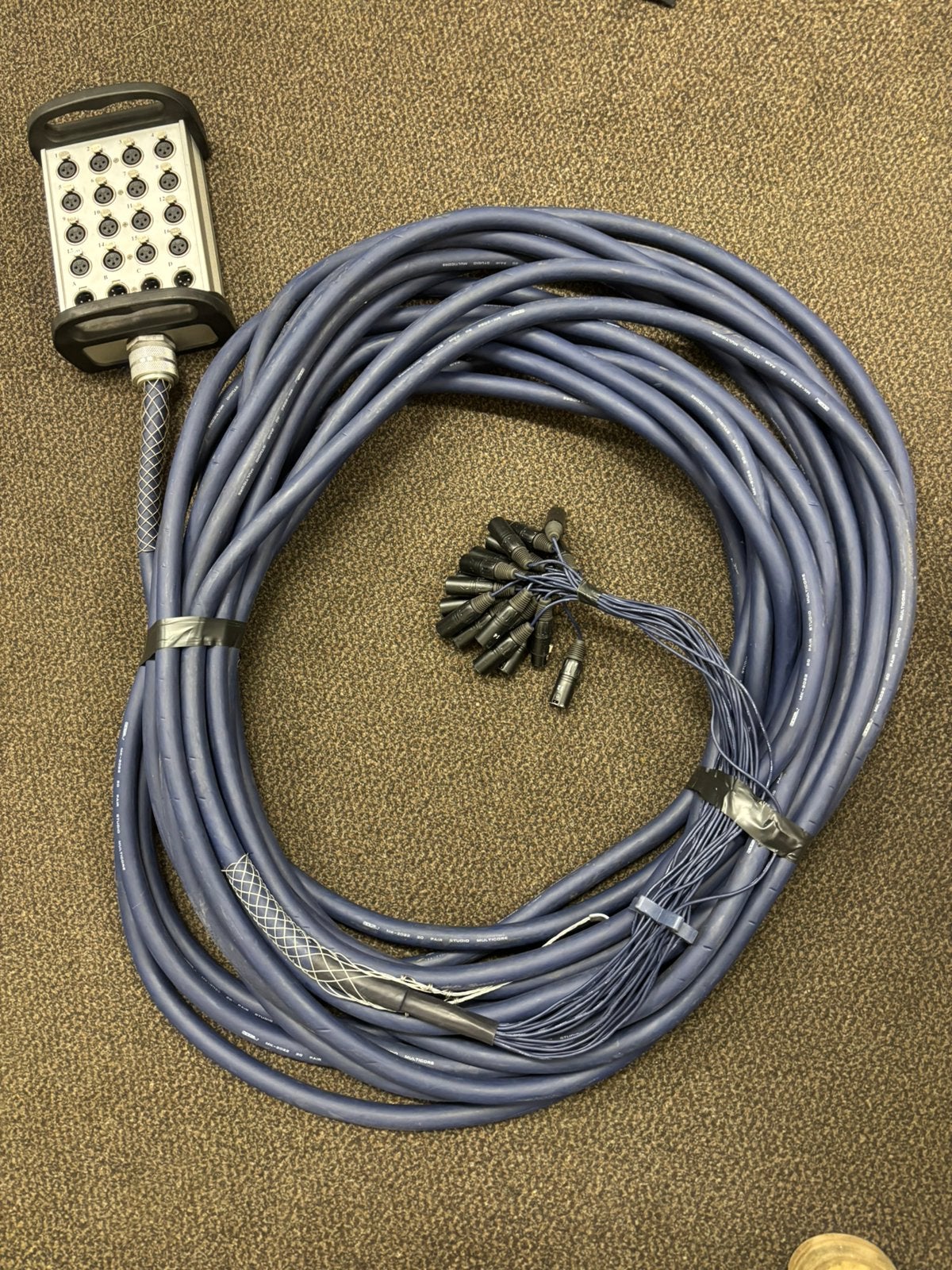 DAP 16/4 snake multikabel 30M XLR, Ophalen, Zo goed als nieuw