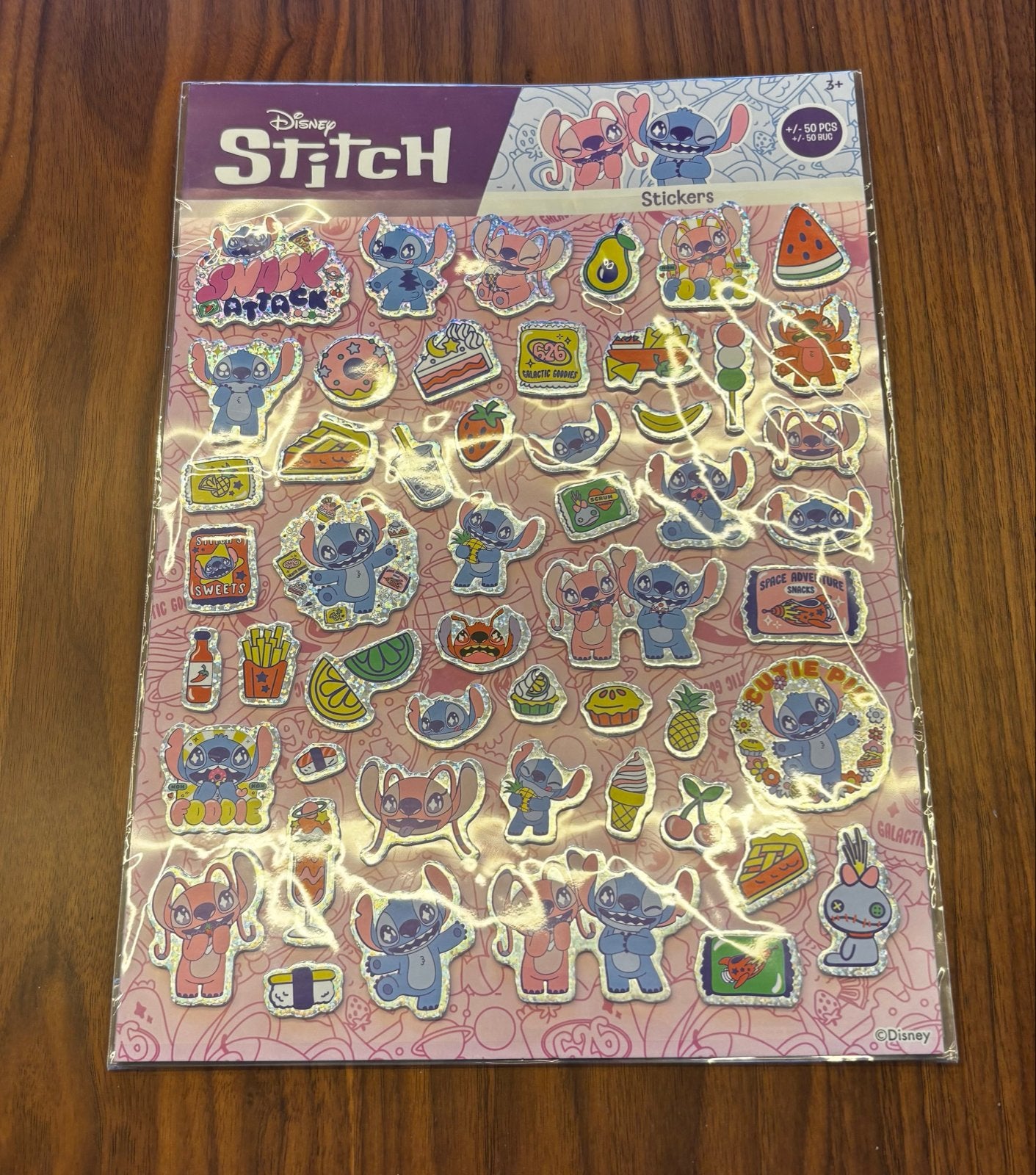 Disney Stitch Stickers - Ongeveer 50 Stuks, Ophalen of Verzenden, Nieuw, Strip of Tekenfilm