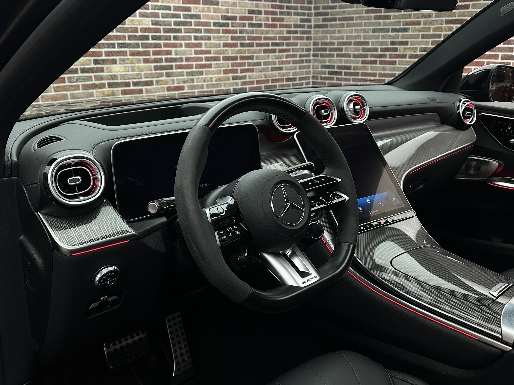 Mercedes-Benz GLC-klasse Coupé AMG 63 S E Performance Night, Auto's, Stof, Euro 6, Plug-in hybride, Vierwielaandrijving