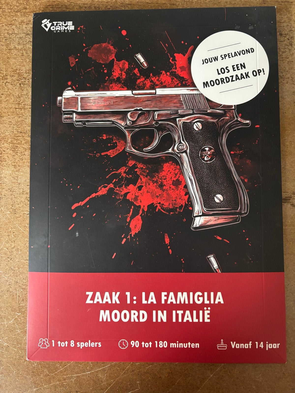 True Crime Game: Zaak 1 - La Famiglia Moord in Italië, Een of twee spelers, Ophalen of Verzenden, Gebruikt