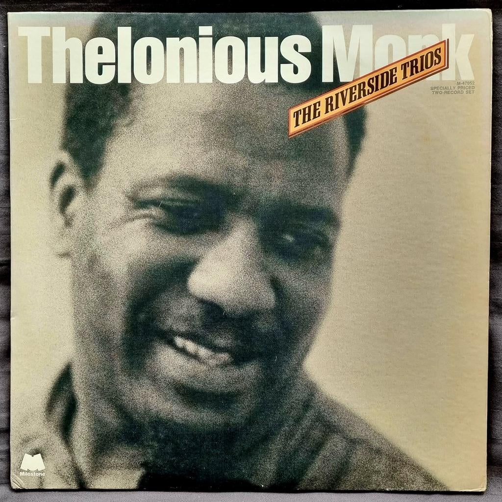 THELONIOUS MONK - 'The Riverside Trios' (2LP, US, 1979), Cd's en Dvd's, Vinyl | Jazz en Blues, Ophalen of Verzenden, 1940 tot 1960