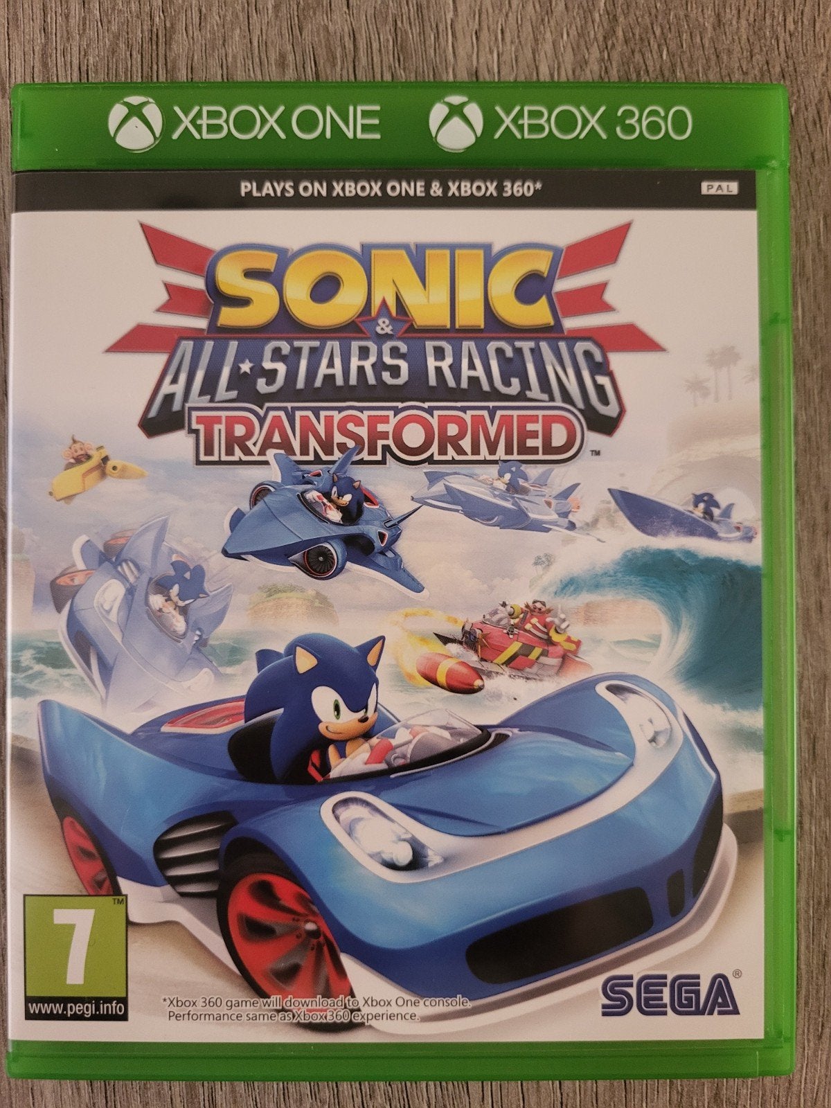 Sonic & All-Stars Racing Transformed Xbox One/360, Racen en Vliegen, Ophalen of Verzenden, Zo goed als nieuw, 3 spelers of meer