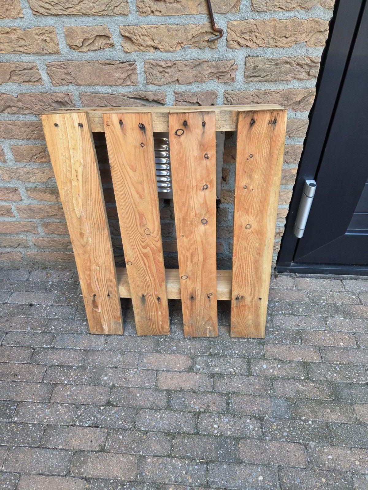 Kleine houten pallet, Ophalen, 50 mm of meer, Minder dan 200 cm, Vuren