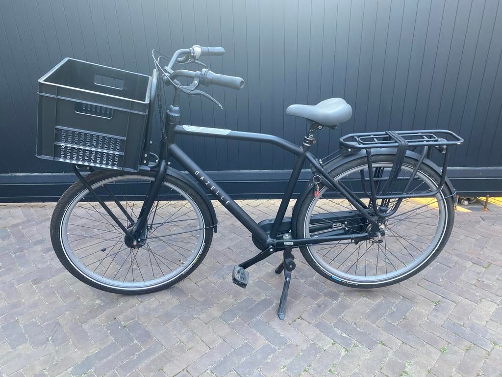 Gazelle HeavyDutyNL 54 mat zwart, 53 tot 57 cm, Ophalen, Gebruikt, Gazelle