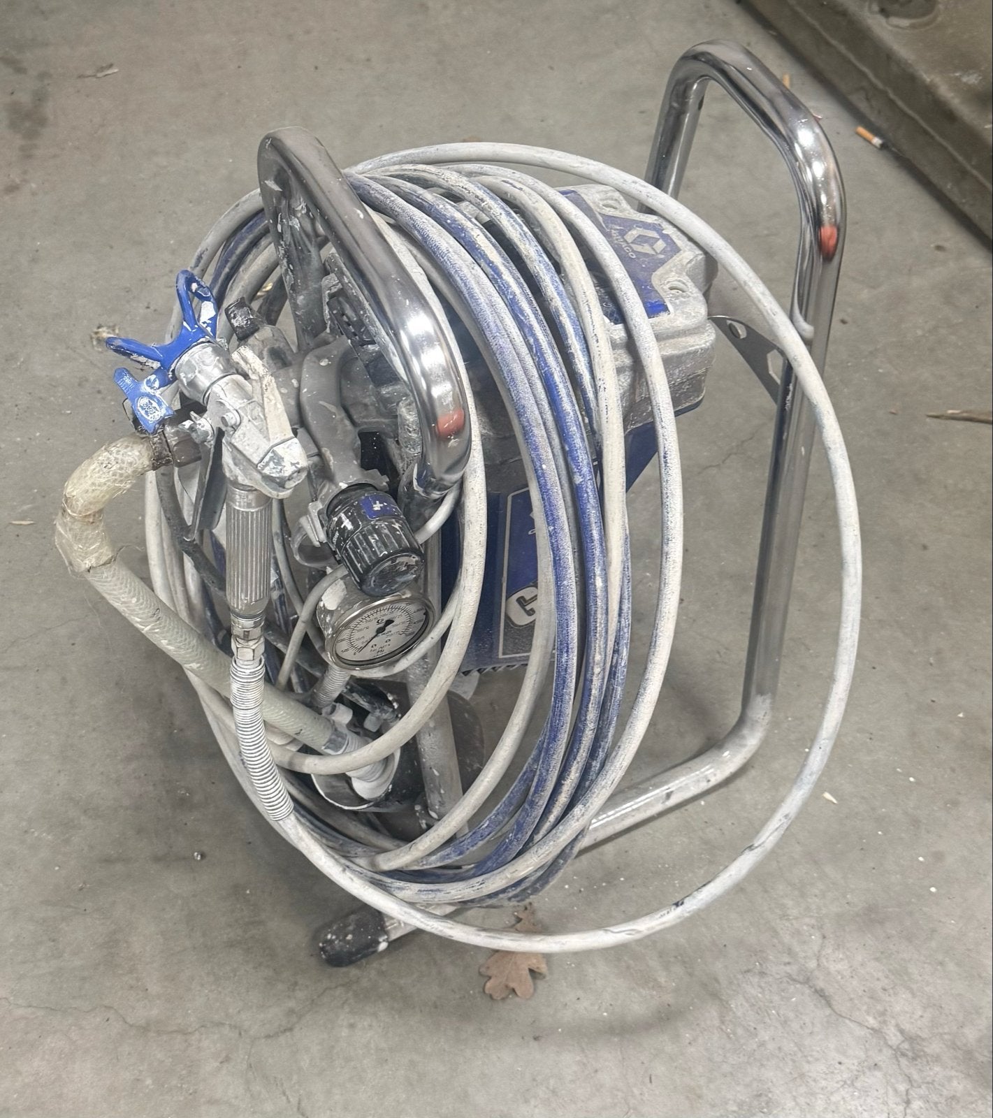 Graco GX 21 Verfspuit - Professionele Airless Spuit, Ophalen of Verzenden, Gebruikt, Verfspuit of Verfpomp