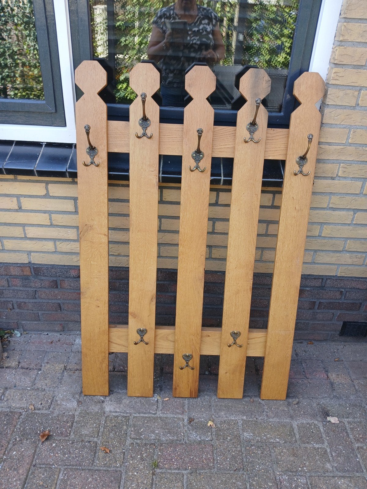 mooie eiken kapstok, Huis en Inrichting, Ophalen, Hout